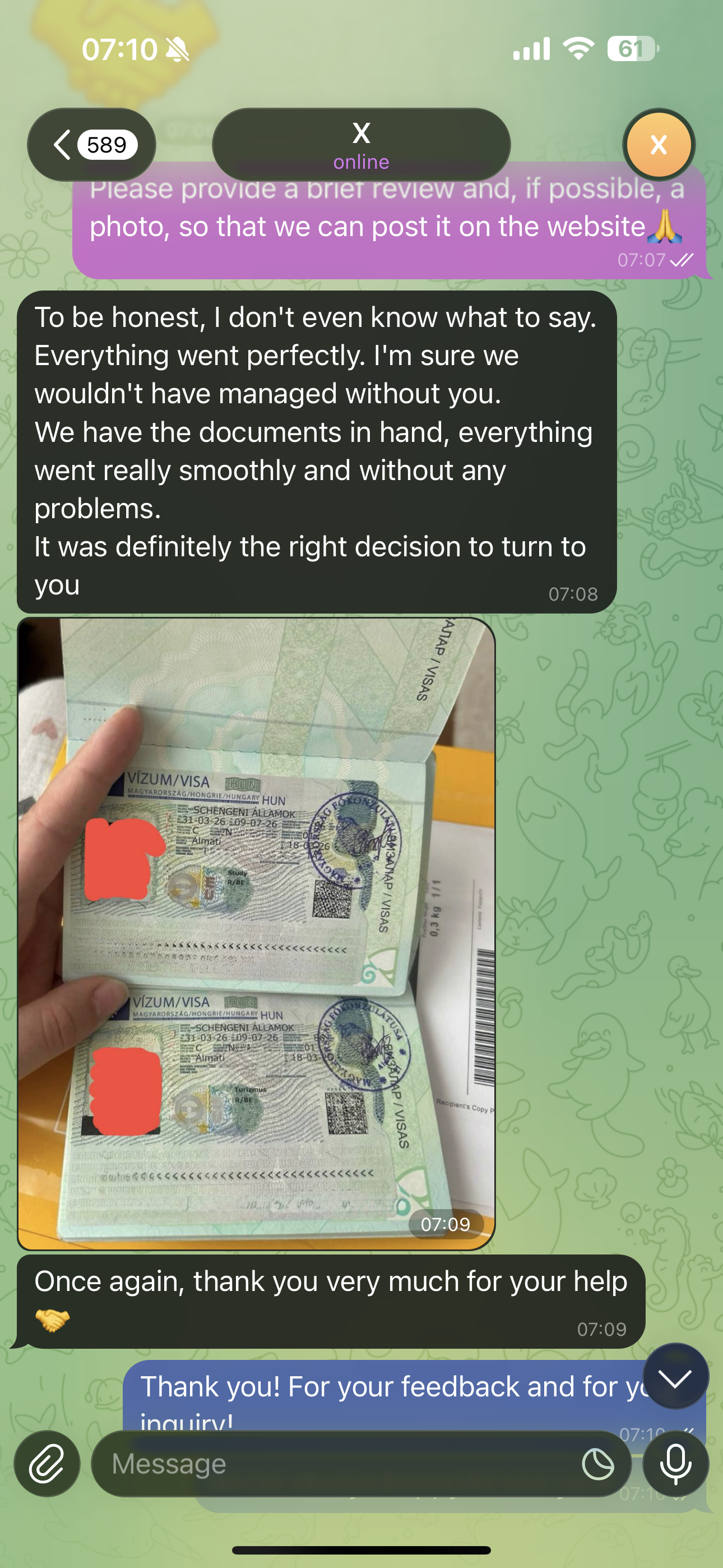 Client review 1
